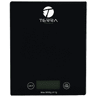 Terra Ζυγαριά Κουζίνας Black