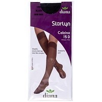 Diana Calzino 15D Καλτσάκι Μαύρο O/S