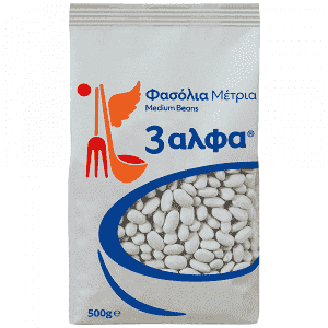 3αλφα Φασόλια Μέτρια 500gr