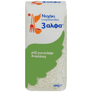 3αλφα Ρύζι Νυχάκι 500gr