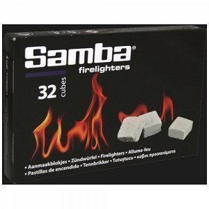 Samba Προσάναμμα Κύβοι Λευκοί 270gr 32τεμ
