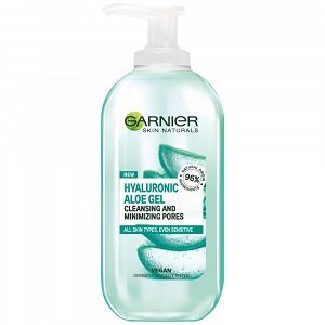 Garnier Hyaluronic Aloe Gel Καθαρισμού Προσώπου 200ml
