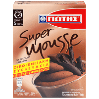 Γιώτης Super Mousse Κακάο Οικογενειακή Συσκευασία 2x117gr