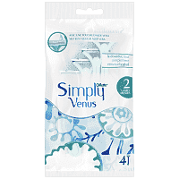 Gillette Venus Simply II Ξυραφάκια Μιας Χρήσης 4τεμ