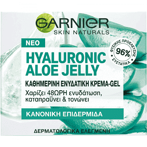 Garnier Hyaluronic Aloe Κρέμα Προσώπου Κανονική Επιδερμίδα 50ml