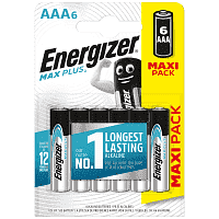 Energizer Μπαταρίες Max Plus ΑΑΑ 6τεμ