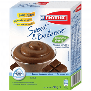 Γιώτης Sweet & Balance Mousse Σοκολάτα 165gr