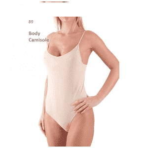 Diana Κορμάκι Camisole Μαυρο/Λευκό