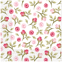 Decorata Romantic Roses Χαρτοπετσετες 3Φύλλων 33x33cm 20τεμ