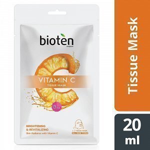 Bioten Tissue Vitamin C Μάσκα Προσώπου 20ml