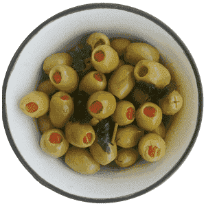 Μπραούζη Ελιές Πράσινες Γεμιστές Πιπέρια 121-140