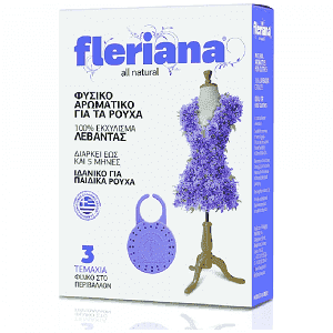 Fleriana Πλακέτα Φυσική Λεβάντα 3τεμ