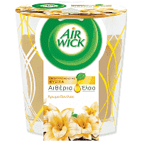 Airwick Αρωματικό Κερί Vanilla & Brown Sugar 105gr