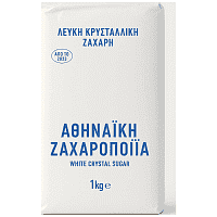 Αθηναϊκή Ζαχαροποιία Ζάχαρη Λευκή 1kg
