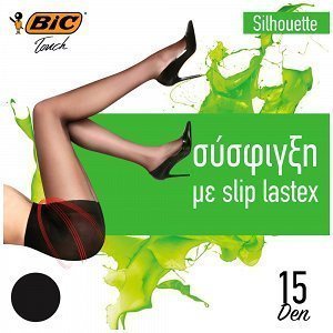 BIC Silhouette Καλσόν Ελαστικό Μαύρο 15D Medium